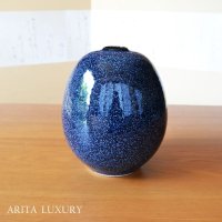 Vase Ginga Deep Blue | Kusuo Baba's work in Shinemon Kiln