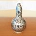 Photo3: Small Vase Gourd Shape Kingyo Goldfish Platinum Color Ryusui | Fujii Kinsai's work