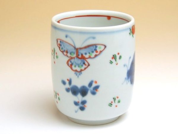 Photo1: Yunomi Tea Cup for Green Tea Tenkei kacho (Small) (1)