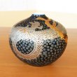 Photo3: Small Vase Ryu Dragon Tessuyu | Fujii Kinsai's work (3)